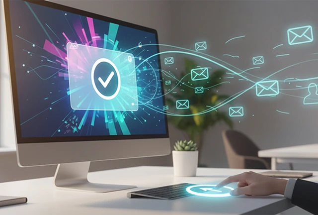 One-click email notifications